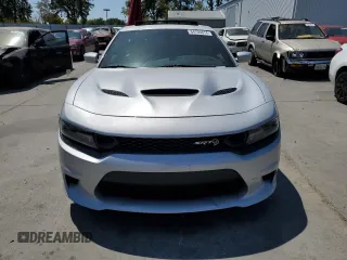 2019 Dodge Charger SRT Hellcat with VIN 2C3CDXL96KH588025, listed as a Copart auction lot 64705614 with 49,659 mi miles and Salvage Title. Bid and sale history available at DreamBid. Image 5.