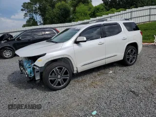 2018 GMC Acadia Denali with VIN 1GKKNPLS2JZ233072, listed as a Copart auction lot 59521655 with 98,964 mi miles and Salvage title. Bid and sale history available at DreamBid. Image 1.