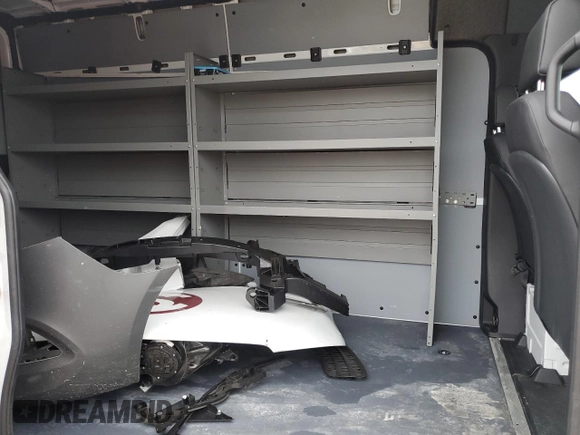 2024 Mercedes-Benz Sprinter Cargo with VIN W1W4NBHY3RT167719, listed as a Copart auction lot 45290775 with 2,544 mi miles and Salvage Title. Bid and sale history available at carsss.com. Image 10.