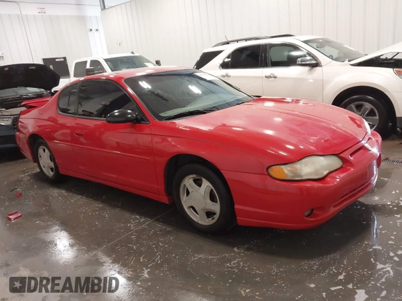 2004 Chevrolet Monte Carlo SS z VIN 2G1WX12K849385516, wystawiony jako IAAI lot #41793234 z przebiegiem 169 568 mil mil oraz . Historia ofert i sprzedaży dostępna na DreamBid. Obrazek 1.
