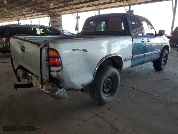 2002 Toyota Tundra SR5 with VIN 5TBRT34192S234830, listed as a Copart auction lot 50064225 with 475,595 mi miles and Salvage Title. Bid and sale history available at carsss.com. Image 3.