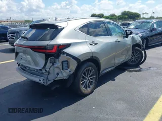 2024 Lexus NX 250 с VIN 2T2ADCAZ3RC009989, выставлен на аукционе IAAI как лот 42331593 с пробегом 14 240 миль миль и . История ставок и продаж доступна на DreamBid. Изображение 4.
