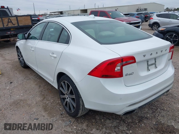 2017 Volvo S60 Inscription with VIN LYV402HK1HB128099, listed as a IAAI auction lot 41331325 with 77,789 mi miles. Bid and sale history available at carsss.com. Image 3.