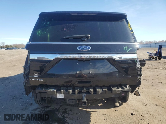 2019 Ford Expedition Limited with VIN 1FMJU2AT5KEA80135, listed as a Copart auction lot 49784355 with 34,153 mi miles and Salvage title. Bid and sale history available at DreamBid. Image 6.