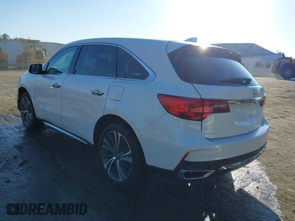 2020 Acura MDX w/Technology Pkg with VIN 5J8YD3H58LL003158, listed as a IAAI auction lot 41532982 with 125,585 mi miles. Bid and sale history available at carsss.com. Image 3.