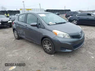 2013 Toyota Yaris L with VIN JTDKTUD30DD563270, listed as a IAAI auction lot 41997725 with 131,663 mi miles. Bid and sale history available at carsss.com. Image 1.