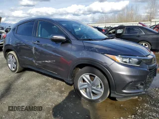 2020 Honda HR-V EX with VIN 3CZRU6H58LM707244, listed as a Copart auction lot 49673355 with 0 mi miles and Salvage Title. Bid and sale history available at carsss.com. Image 4.
