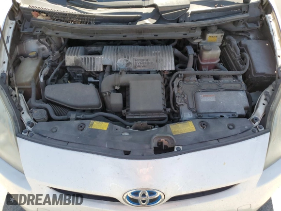 2011 Toyota Prius I with VIN JTDKN3DU6B5286063, listed as a Copart auction lot 50595235 with 292,854 mi miles and Clean Title. Bid and sale history available at carsss.com. Image 11.
