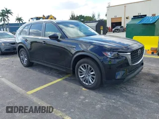 2024 Mazda CX-90 3.3 Turbo Select with VIN JM3KKAHD3R1120566, listed as a IAAI auction lot 42143751 with 5,287 mi miles. Bid and sale history available at carsss.com. Image 1.