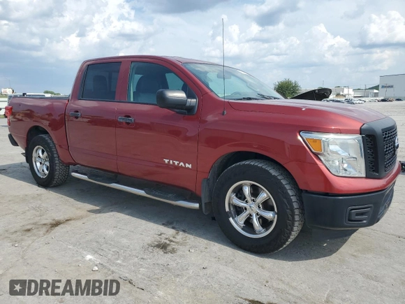 2017 Nissan Titan SV with VIN 1N6AA1EK4HN523938, listed as a Copart auction lot 60729515 with 161,092 mi miles and Clean title. Bid and sale history available at DreamBid. Image 4.