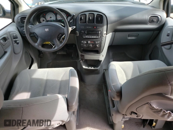 2007 Dodge Grand Caravan SE with VIN 1D4GP24R57B254545, listed as a Copart auction lot 53461695 with 58,736 mi miles and Clean Title. Bid and sale history available at DreamBid. Image 8.