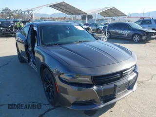 2016 Dodge Charger SXT with VIN 2C3CDXHG6GH327461, listed as a IAAI auction lot 41955412 with 124,775 mi miles and . Bid and sale history available at carsss.com. Image 1.