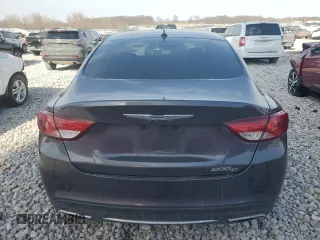 2015 Chrysler 200 C with VIN 1C3CCCCG8FN605530, listed as a Copart auction lot 48459805 with 102,326 mi miles and Clean Title. Bid and sale history available at carsss.com. Image 6.