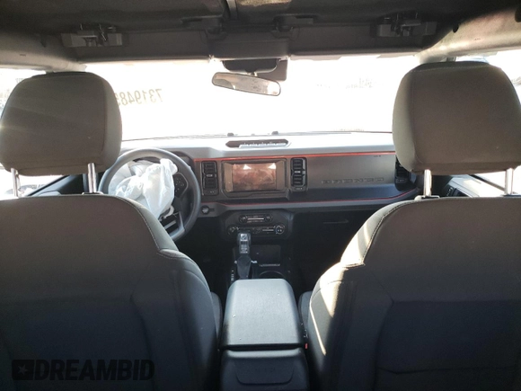 2021 Ford Bronco с VIN 1FMDE5CP4MLA64180, выставлен на аукционе Copart как лот 73194854 с пробегом 54 227 миль миль и Списание • Salvage title. История ставок и продаж доступна на DreamBid. Изображение 8.