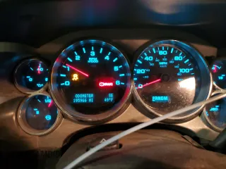 2012 Chevrolet Silverado 1500 LT with VIN 1GCRCSE09CZ306875, listed as a Copart auction lot 46305785 with 195,966 mi miles and Salvage Title. Bid and sale history available at DreamBid. Image 9.