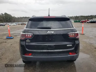 2019 Jeep Compass Altitude with VIN 3C4NJCBB8KT772853, listed as a Copart auction lot 87075124 with 91,746 mi miles and Salvage Title. Bid and sale history available at carsss.com. Image 6.