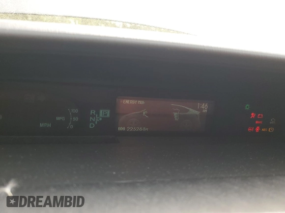 2012 Toyota Prius One with VIN JTDKN3DU3C5419475, listed as a Copart auction lot 53677365 with 225,288 mi miles and Clean Title. Bid and sale history available at carsss.com. Image 9.