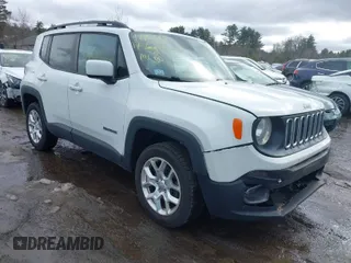 2017 Jeep Renegade Latitude with VIN ZACCJBBB2HPF77848, listed as a IAAI auction lot 41720643 with 145,308 mi miles. Bid and sale history available at carsss.com. Image 1.