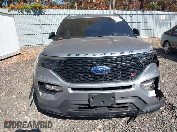 2023 Ford Explorer ST with VIN 1FM5K8GC5PGB60628, listed as a IAAI auction lot 40689927 with 20,825 mi miles. Bid and sale history available at carsss.com. Image 12.
