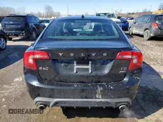 2018 Volvo S60 Dynamic with VIN YV140MTL8J2460585, listed as a Copart auction lot 46281405 with 46,525 mi miles and Salvage Title. Bid and sale history available at carsss.com. Image 6.