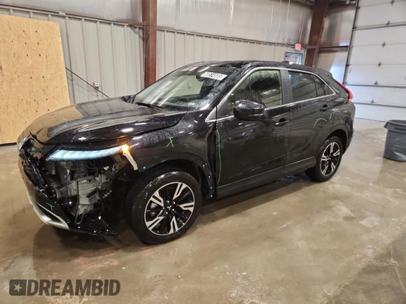 2025 Mitsubishi Eclipse Cross SE with VIN JA4ATWAA5SZ011252, listed as a Copart auction lot 60514685 with 12,208 mi miles and Clean title. Bid and sale history available at DreamBid. Image 1.