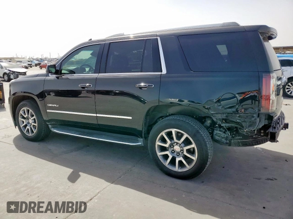 2017 GMC Yukon Denali with VIN 1GKS1CKJ4HR151187, listed as a Copart auction lot 49249685 with 109,449 mi miles and Salvage Title. Bid and sale history available at carsss.com. Image 2.
