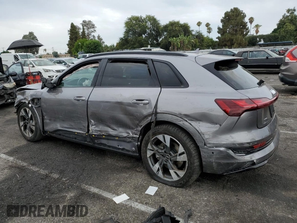 2021 Audi e-tron Premium with VIN WA1AAAGE7MB023112, listed as a Copart auction lot 63358503 with 16,944 mi miles. Bid and sale history available at carsss.com. Image 2.
