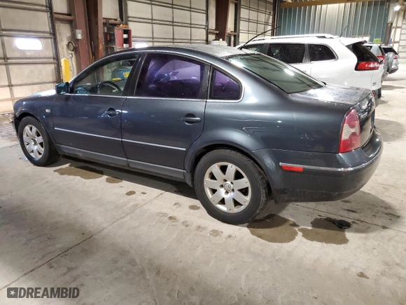 2003 Volkswagen Passat GLX with VIN WVWRH63B93P439225, listed as a Copart auction lot 47828655 with 149,263 mi miles and Salvage Title. Bid and sale history available at carsss.com. Image 2.