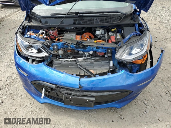 2020 Chevrolet Bolt EV LT with VIN 1G1FY6S05L4145205, listed as a Copart auction lot 58687672 with 20,742 mi miles. Bid and sale history available at carsss.com. Image 7.