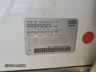 2012 Audi Q5 Premium Plus with VIN WA1LFBFP6CA109504, listed as a Copart auction lot 57720775 with 165,785 mi miles and Clean title. Bid and sale history available at DreamBid. Image 13.