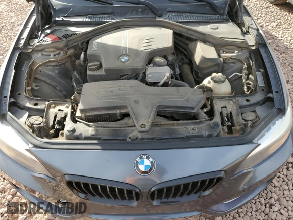 2015 BMW 2 Series 228i with VIN WBA1F5C57FV257639, listed as a Copart auction lot 86645114 with 73,094 mi miles and Salvage Title. Bid and sale history available at carsss.com. Image 13.