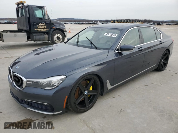 2016 BMW 7 Series 740i с VIN WBA7E2C54GG547645, выставлен на аукционе Copart как лот 45471845 с пробегом 132 763 миль миль и Чистый • Clean title. История ставок и продаж доступна на DreamBid. Изображение 1.