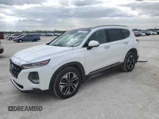 2020 Hyundai Santa Fe Limited with VIN 5NMS53AA3LH196152, listed as a Copart auction lot 79337504 with 66,954 mi miles and Salvage Title. Bid and sale history available at carsss.com. Image 1.