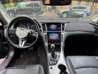 2020 Infiniti Q50 with VIN JN1EV7AR9LM252987, listed as a IAAI auction lot 42172320 with 55,119 mi miles and . Bid and sale history available at DreamBid. Image 11.