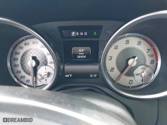 2016 Mercedes-Benz SLK with VIN WDDPK3JA8GF125343, listed as a IAAI auction lot 41428898 with 56,454 mi miles. Bid and sale history available at carsss.com. Image 7.