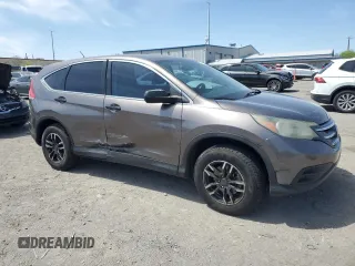 2013 Honda CR-V LX with VIN 3CZRM3H36DG705246, listed as a Copart auction lot 53109005 with 226,390 mi miles and Salvage Title. Bid and sale history available at carsss.com. Image 4.