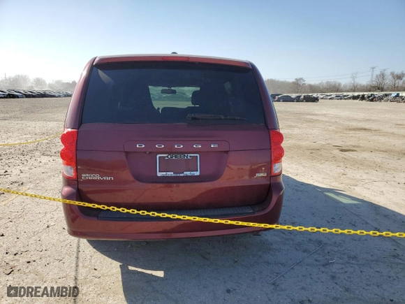 2018 Dodge Grand Caravan SE Plus with VIN 2C4RDGBGXJR215097, listed as a Copart auction lot 49294855 with 114,738 mi miles and Salvage Title. Bid and sale history available at carsss.com. Image 6.