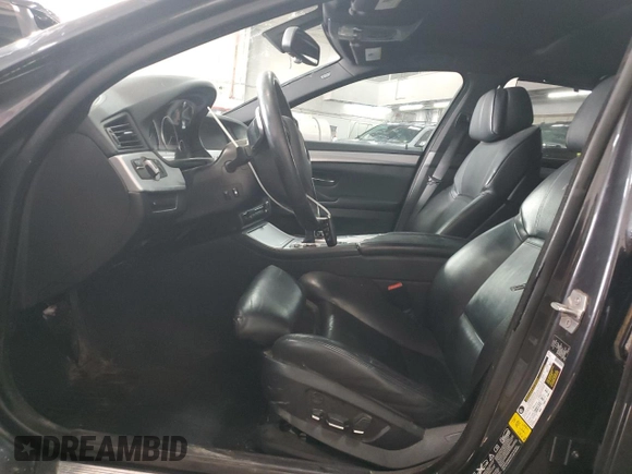2013 BMW 5 Series 550i xDrive with VIN WBAFU9C59DDY70691, listed as a Copart auction lot 87702305 with 225,677 mi miles and Salvage Title. Bid and sale history available at carsss.com. Image 7.