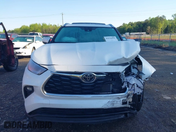 2023 Toyota Highlander L with VIN 5TDKDRAH5PS005966, listed as a IAAI auction lot 41976292 with 51,857 mi miles and . Bid and sale history available at DreamBid. Image 12.