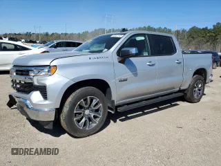2022 Chevrolet Silverado 1500 LT with VIN 1GCPACED7NZ553997, listed as a Copart auction lot 49287165 with 0 mi miles and Salvage Title. Bid and sale history available at carsss.com. Image 1.