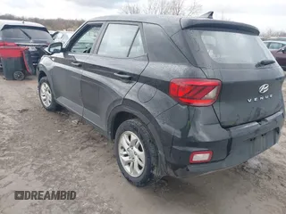 2021 Hyundai Venue SE with VIN KMHRB8A30MU089295, listed as a IAAI auction lot 42037102 with 76,936 mi miles and . Bid and sale history available at DreamBid. Image 3.
