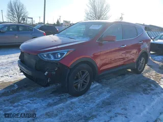2017 Hyundai Santa Fe Sport 2.4L with VIN 5XYZTDLB6HG451412, listed as a IAAI auction lot 41628482 with NaN miles. Bid and sale history available at carsss.com. Image 23.