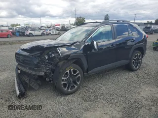2019 Toyota RAV4 Adventure with VIN 2T3J1RFV3KC025189, listed as a Copart auction lot 57730455 with 41,746 mi miles and Salvage title. Bid and sale history available at DreamBid. Image 1.