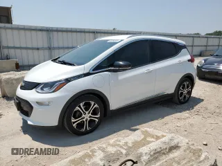 2020 Chevrolet Bolt EV Premier with VIN 1G1FZ6S08L4142635, listed as a Copart auction lot 60260005 with 44,783 mi miles and Salvage title. Bid and sale history available at DreamBid. Image 1.
