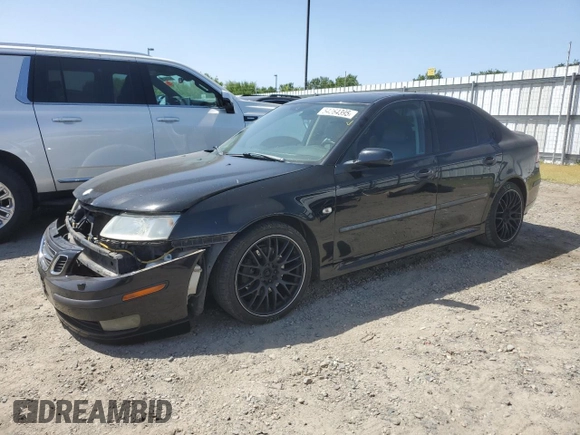 2004 Saab 9-3 with VIN YS3FD45Y441035265, listed as a Copart auction lot 54264395 with 143,667 mi miles and Salvage Title. Bid and sale history available at carsss.com. Image 1.