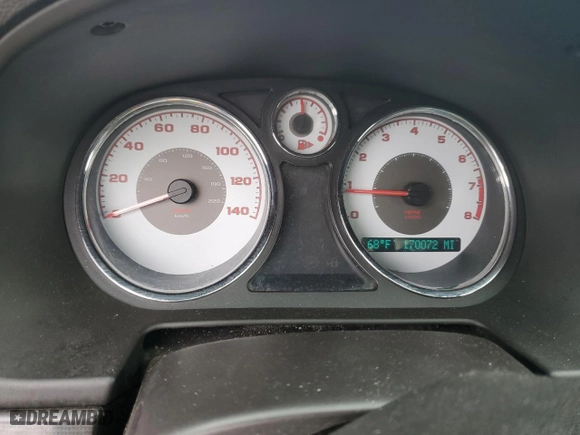 2007 Pontiac G5 with VIN 1G2AL15F477211481, listed as a Copart auction lot 52300385 with 170,072 mi miles and Salvage Title. Bid and sale history available at carsss.com. Image 9.