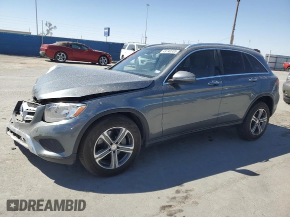 2016 Mercedes-Benz GLC with VIN WDC0G4KB5GF024619, listed as a Copart auction lot 49740335 with 35,169 mi miles and Salvage Title. Bid and sale history available at carsss.com. Image 1.