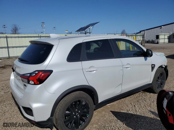 2022 Mitsubishi Outlander Sport ES with VIN JA4APUAU3NU013893, listed as a Copart auction lot 53952625 with 33,591 mi miles and Salvage Title. Bid and sale history available at carsss.com. Image 3.
