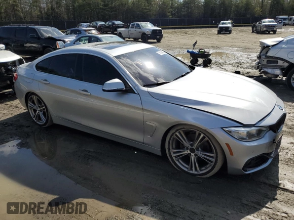 2016 BMW 4 Series 428i with VIN WBA4A9C58GGL89883, listed as a Copart auction lot 52114415 with 132,796 mi miles and Salvage Title. Bid and sale history available at carsss.com. Image 4.