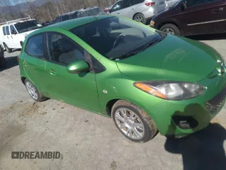 2012 Mazda 2 Sport with VIN JM1DE1KY6C0145740, listed as a IAAI auction lot 41638590 with 179,414 mi miles. Bid and sale history available at carsss.com. Image 1.
